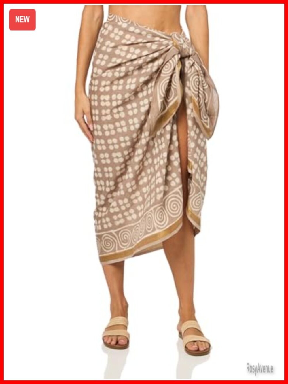100% Cotton Grechen Scarf Wrap for Women One Size
